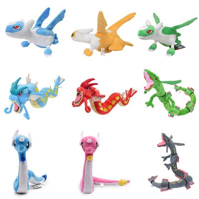 10 Stile Pokemon Plüschtiere Shiny Rayquaza Garados Dragonir Weiche Stofftiere Peluche Puppen Latias Latios Anime Hot Toys Geschenke