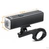 Bright LED Bike Lights Front,Powerful USB Rechargeable Headlight-4 Modes,Waterproof Headlight