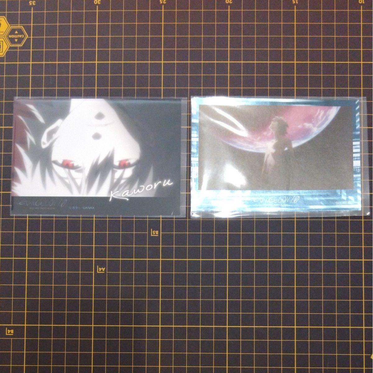 Used Evangelion Kaworu Nagisa Bromide Metal Sticker