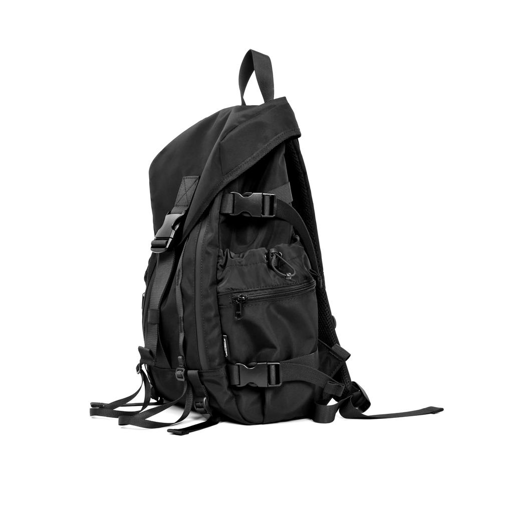 Large Capacity Functional Outdoor Travel Street Style [MYEDITION] Backpack, Rucksack, Bag, (Black, Large)