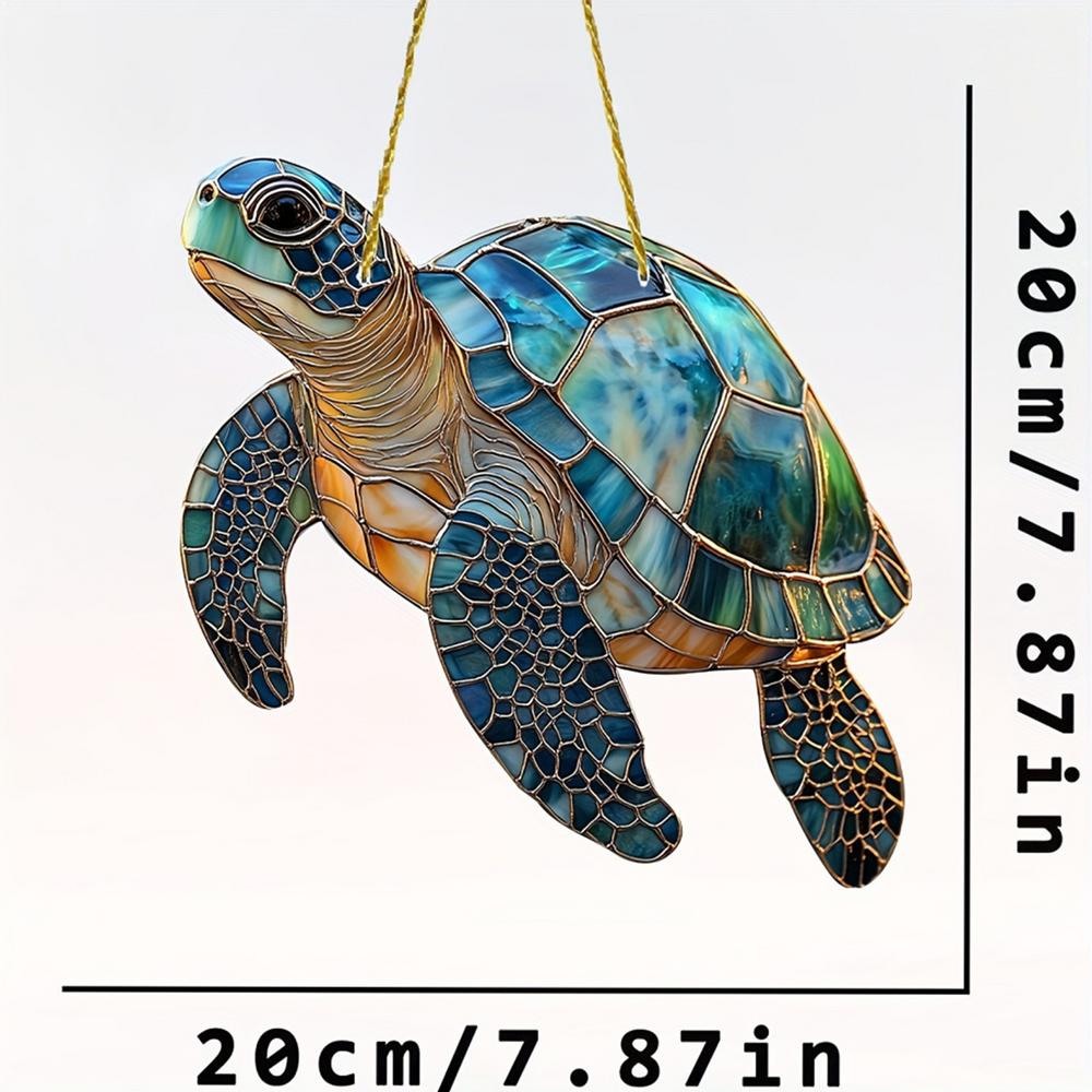 Sun Catchers Animal Feather Pendant Decor Colorful Hummingbird  Window Hangings Animal Wind Chimes Crafts Animal Christmas Decor