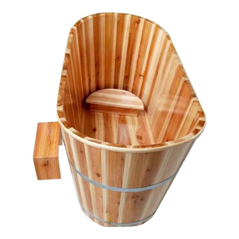 

Ванна для замочування з масиву дерева