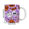 Halloween Ceramic Mug 350ml Milk Cup with Handle Juice Cup for Home School Table Centerpiece Aesthetic Room Decor
