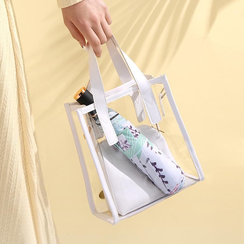 Ancient fully automatic three-fold umbrella, weather and rain parasol, graffiti female vinyl sun umbrella, a large number of