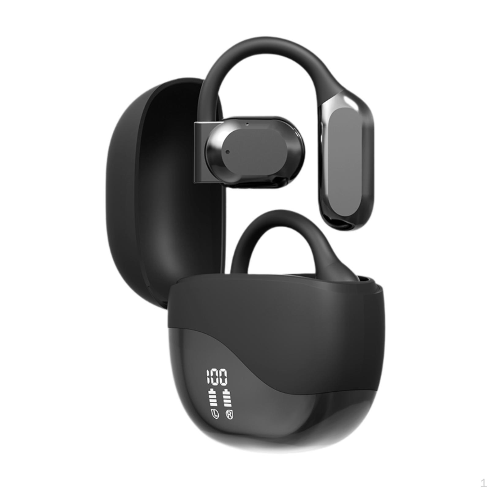 

Переводчик языка Наушники-вкладыши Открытые наушники Светодиодный цифровой дисплей Стереозвук Беспроводная связь чёрный