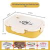 Microwaveable 304 Stainless Steel Lunch Box - 2026 Insulated Bento for Office Workers & Students
