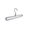 1pc - Nine Hole Multifunctional Magic Folding Clothes Hanger, Convenient Storage and Space Saving Storage Cabinet