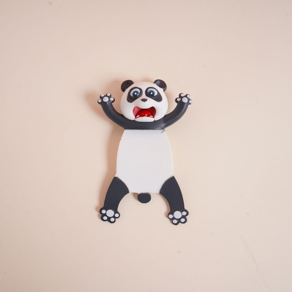 3D Cartoon Animal Bookmark Wacky Animal Bookmark Cute Squashed Bookmarks Reading Presents Party Gift Cartoon Panda Hippoa