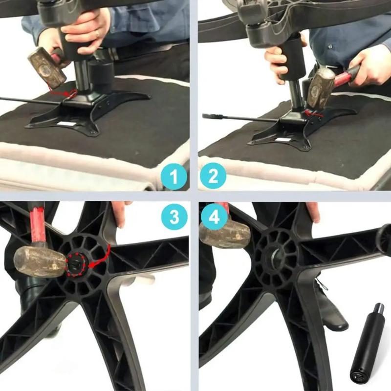Brand New The 4th Generation Chair Lifter Hydraulic Rod Cylinder Replacement Pneumatic Shock Office Chair Parts