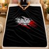 Flannel BlanketPoland Warm Soft Throw Blanket for Indoor Sofa Bed Living Room Use
