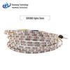 WS2812B 5mm Flexible Dream Color LED-Streifen, 5050 Chip, Eingebauter IC, 5V Einzelsteuerung.