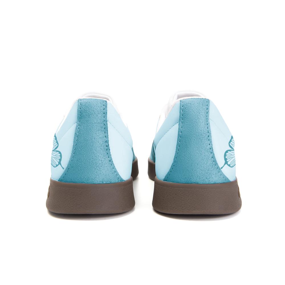 Adidas Neo VL Court 2.0 Flower Festival Time Slip Resistant Abrasion Resistant Low top Skateboard Shoes Unisex Sky Blue ID6015(Team354-)