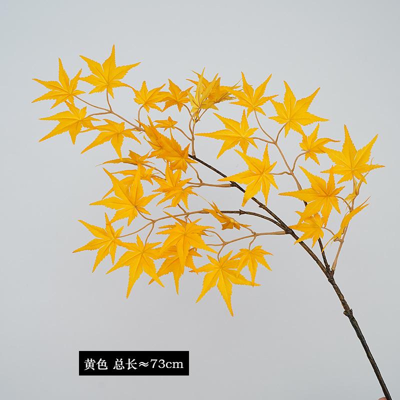 

Wabi Stillwind Autumn Color Simulation Maple Leaf Flower Arrangement Ornament Homestay Landscape Flower