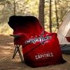 Washington Team Spirit Blanket Flannel Throw for Sofa, Indoor, Camping, Living Room, Office, Chair, And Bed Soft Birthday Gift