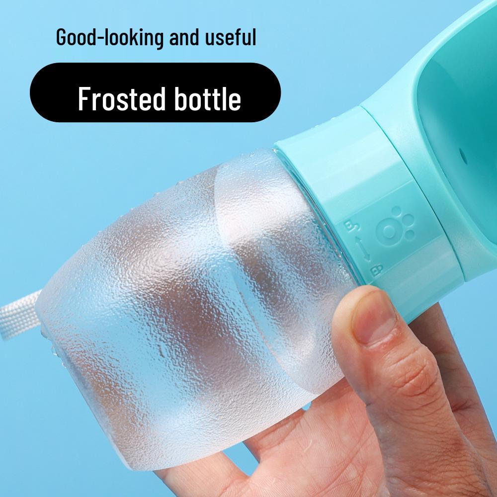 Portable Large-Capacity Dog Water Bottle for Travel and Outdoor Use