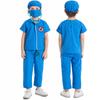 Doctor Role Play Dress Up Kit Doctor Pretend Play Costume with Stethoscope Doctor Coat Kit Halloween Doctor Costumes