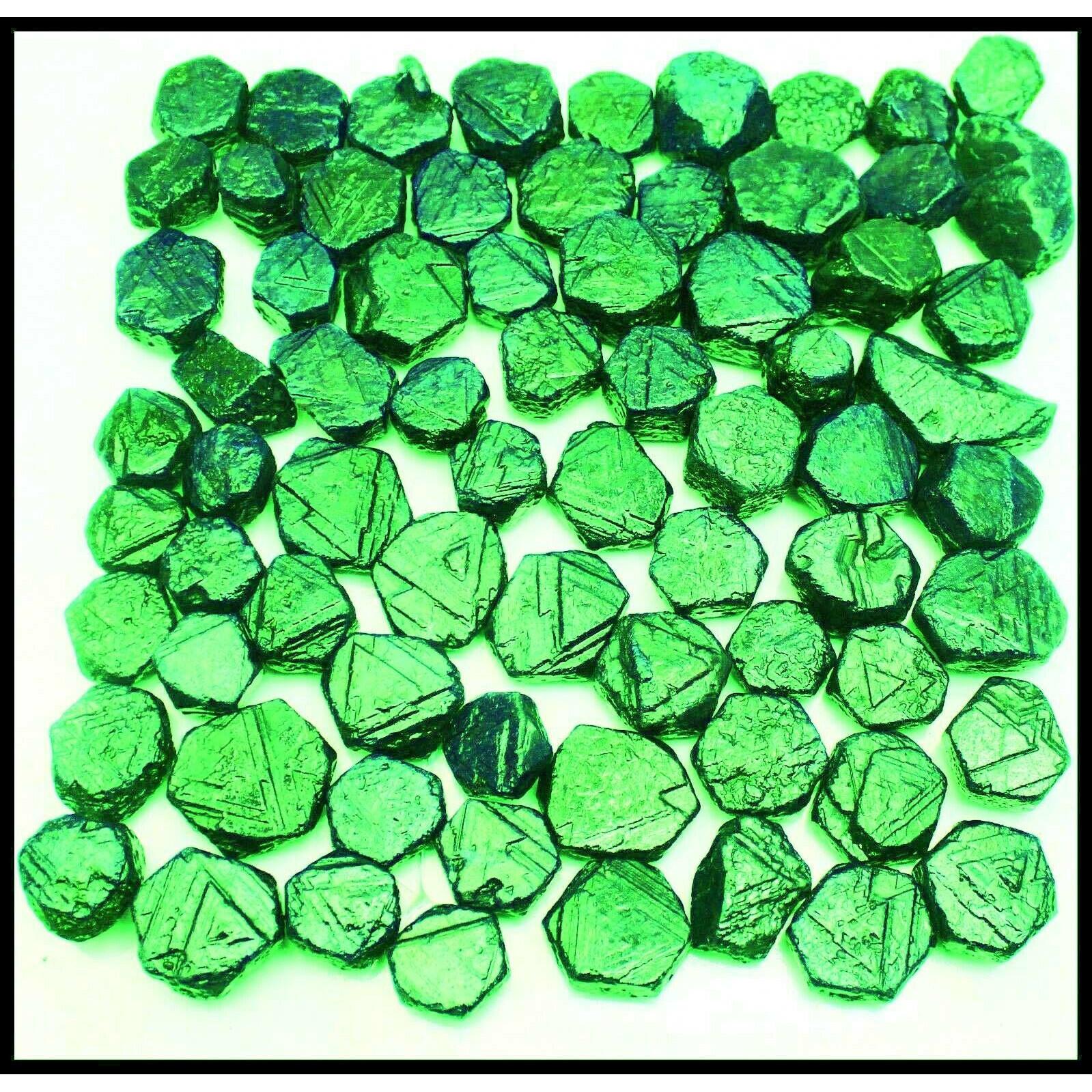 

Natural Green Emerald Uncut Rough 1000.90 Ct Lot CERTIFIED Loose Gemstone A-30111 ljk 30 mm to 40 mm each approx зелений