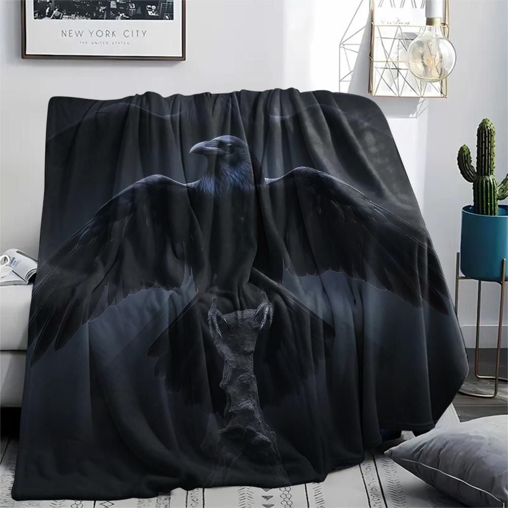 1 Pezzo Coperta in Flanella con Stampa Cartone Animato, Alta Qualità Confortevole per Tutte le Stagioni, Decorazione per la Casa, Calore e Comfort, Perfetta per Regalo di Natale Compleanno