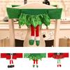 1Pc Santa Claus Belt Christmas Decoration Dinner DIY Christmas Elf Girl Skirt Christmas Seat Cover Chair Cover