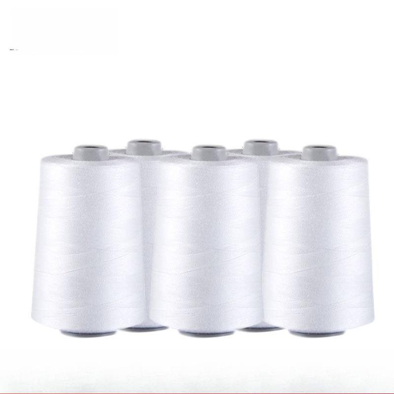 DIY203/202 Black and White Core-wrapped Thread, Black Polyester Filament Thread, Cotton-wrapped Polyester Core-wrapped Thread, Core-wrapped White