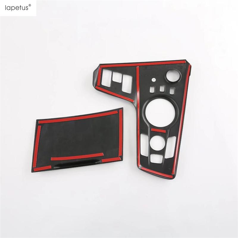 Zentrales Schaltgetriebe Panel Rahmen Dekoration Abdeckung Zierleiste für Kia Sportage NQ5 - 2025 Kohlefaser Zubehör Interieur