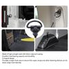 6Pcs Car Cargo D Hooks Steel Black Rustproof Coating BK21V550A74AD for Ford Transit 150 250 350 2015 To 2024 Cargo Van