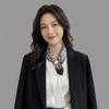 Printed Neck Scarf Pearl Buckle Neckerchief New Silk Scarf  Women
