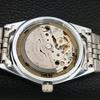 VINTAGE CITIZEN AUTOMATIC 8200 REFURBISHED JAPAN MENS BROWN DIAL WATCH a446824-1