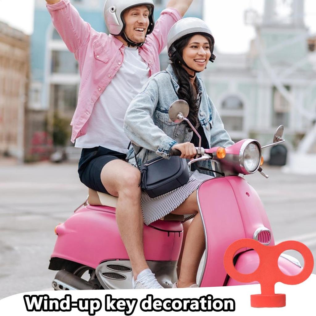 Wind-up Key Ornament - Clockwork Spring Decoration, Cute Accessory for