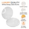 Cake Board Base White 25 1.2 Set 10 pcs Cake Drum Round Luxe Brand4Cake