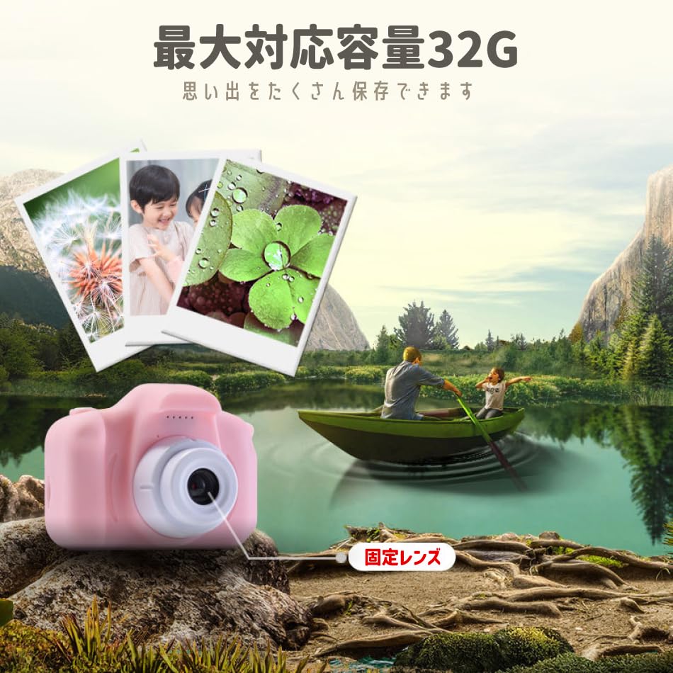 Camera Digital Camera Toy Camera Video Shooting Kids Camera Toy Boys Girls Present Gift 2 Years Old 3 Years Old 4 Years Old 5 Years Old Kids