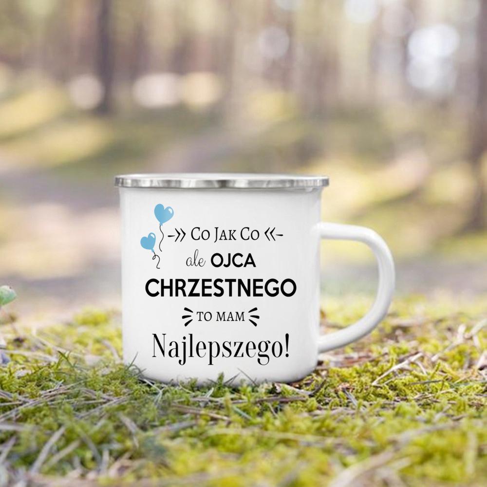 Best Godmother & Godfather In The Word Printed Mug Camping Enamel Cup Coffee Cups Festive Birthday Gifts for Godmother Godfather