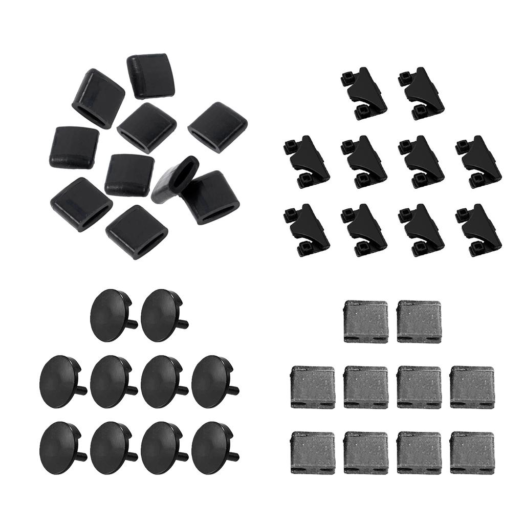 10 Pcs Air Fryer Rubber Bumpers Silicone Air Fryer Basket Protective Feet Tray Rubber Feet Air Fryer Replacement Part