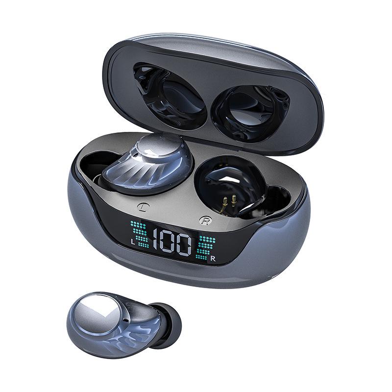 DX32 Wireless Bluetooth Headset with Digital Display, In-Ear Design, High-Quality Sound, and Ultra-Long Battery Life for Sports (2025 Model)