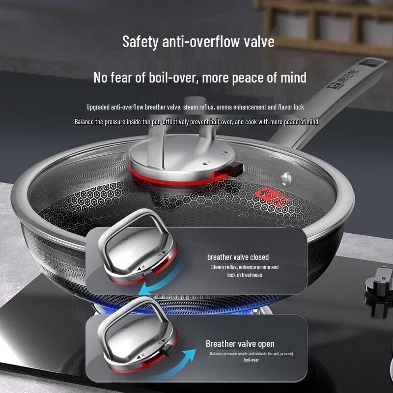 KOBACH Non-Stick Stainless Steel Frying Pan