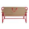 CHUMS Respaldo Chums con banco (Alto 73 x Ancho 110 x Fondo 40 cm) Beige/Rojo CH62-1752-B044-00