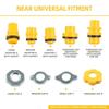15Pcs/Set Spill Proof Car Antifreeze Funnel Universal Fit Radiator Filling Tool  Automotive Use