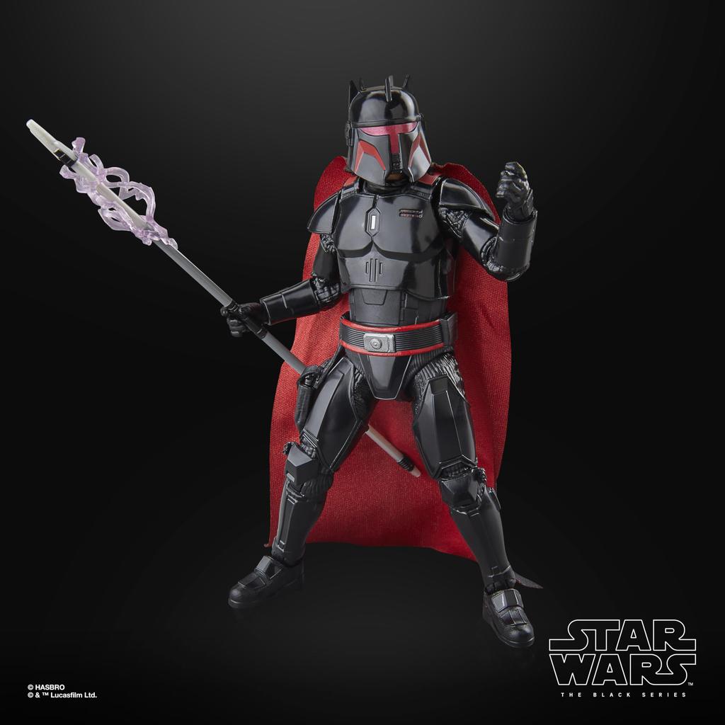 Hasbro Star Wars Black Series Moff Gideon (Dark Trooper Armor), Star Wars: The Mandalorian Premium Collection 15 Cm Action Figure G1554, Authentic