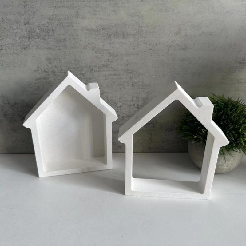 Decorative House Shape Silicone Molds Resin Crafting Tool Silicone Ornament Moulds Silicone Texture Perfect for Crafting
