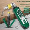 14 in 1 Ratchet Screwdriver Set Multi-function Hand Repair Tool Universal Dual-purpose Screwdriver Portable Screwdriver Bit Set