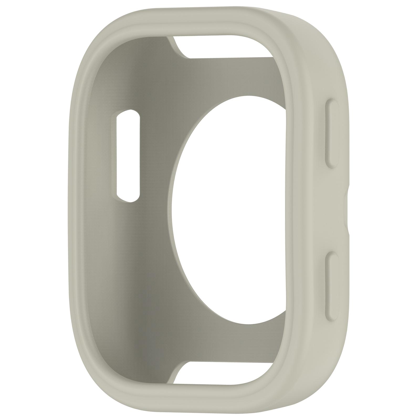 

Чехол для Amazfit Bip6 (A2435) ремешок для смарт-часов Защитная пленка Мягкий силиконовый резиновый бампер Для Amazfit Bip 6 аксессуары для чехла For Amazfit Bip6 светло-серый