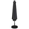 Garden Umbrella with LED Lights and Base 200 X 300 Cm