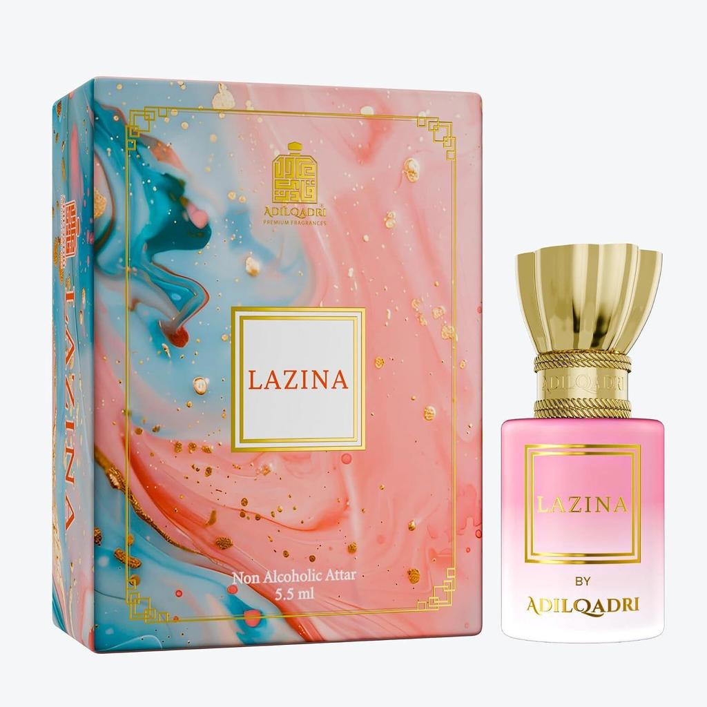 Adilqadri Lazina Attar Roll-On for Men & Women | Non-Alcoholic