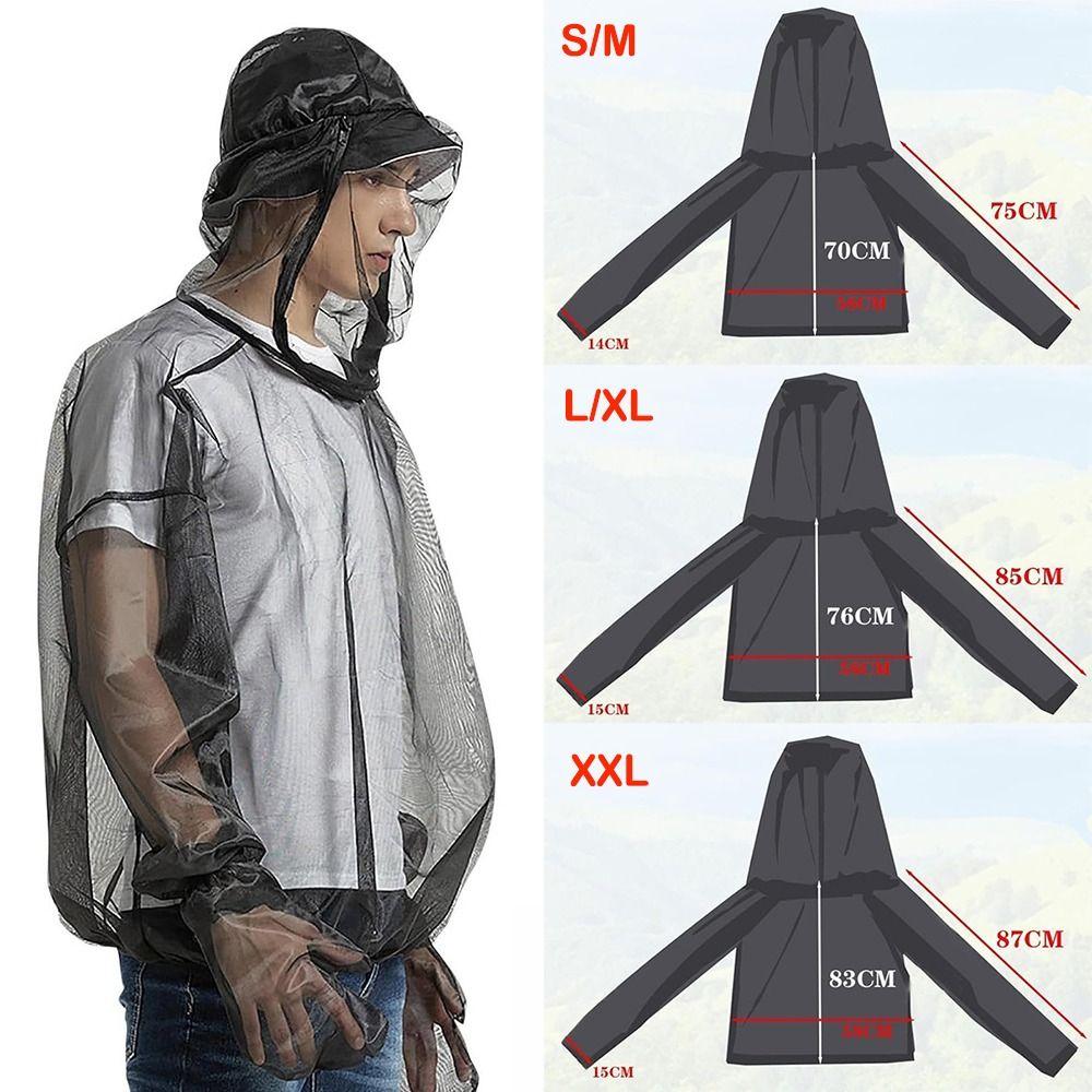 Leichter Mückenschutzanzug Ultrafeines Netz Mückenkleidung Neue Netzjacke Outdoor