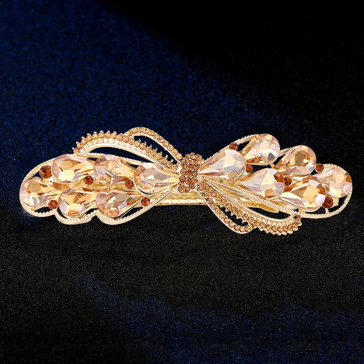 

Elegant Korean Crystal Hairpin for Women шампанского