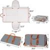 Versatile Women's Folding Travel Suit Bag: Multi-Function PU Storage with Large Capacity & Portability