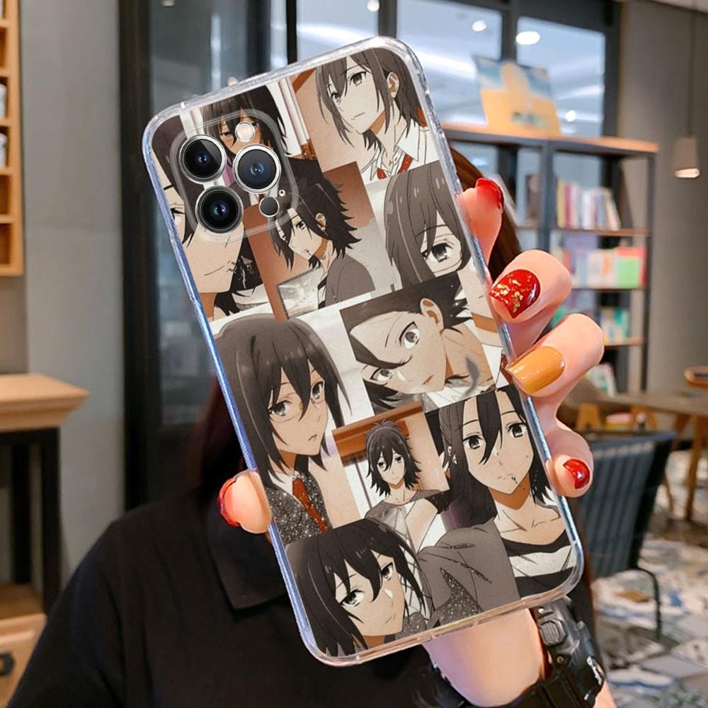 Anime Horimiya Phone Case For iPhone 15 14 11 12 13 Mini Pro XS Max Cover 6 7 8 Plus X XR SE 2020 Funda Shell