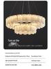 Elegant Spanish Marble Chandelier - All-Copper Luxury Lighting for Living Room, Restaurant, or Bedroom