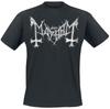 Distressed Logo Mayhem T-Shirt Men Women Metal Rock Band Graphic Tee 100% Cotton Summer Streetwear Top