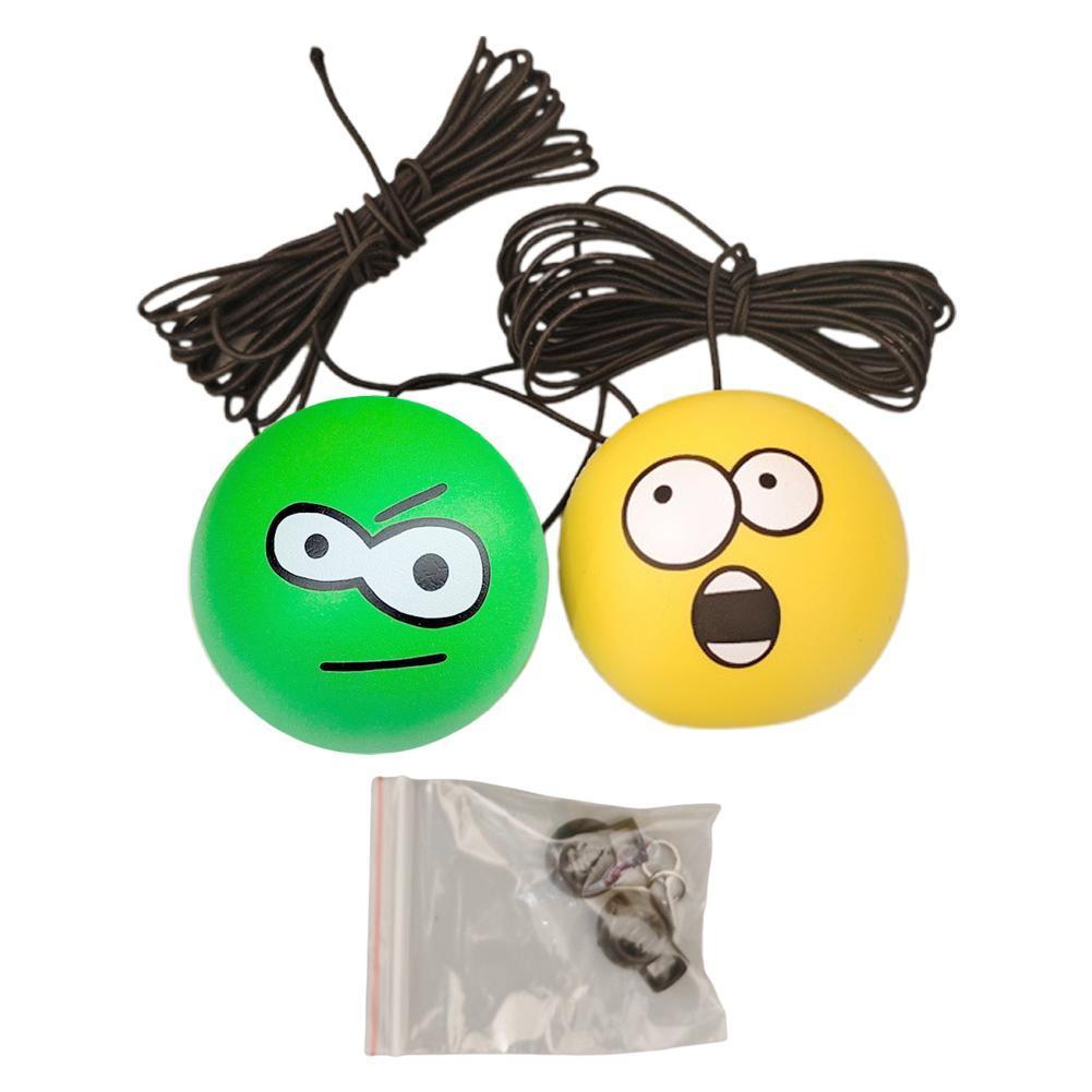 Garage Tennis Parking Aid 7cm Garage Hanging Ball 4m Elastic Rope PU Foam Ball Car Parking Sign Decoration General Car Ornament